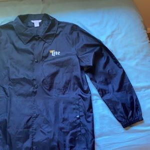 Unisex “Team 365”, Vintage Miller Lite wind breaker jacket